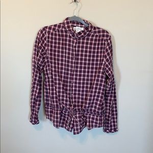 Ladies casual button down